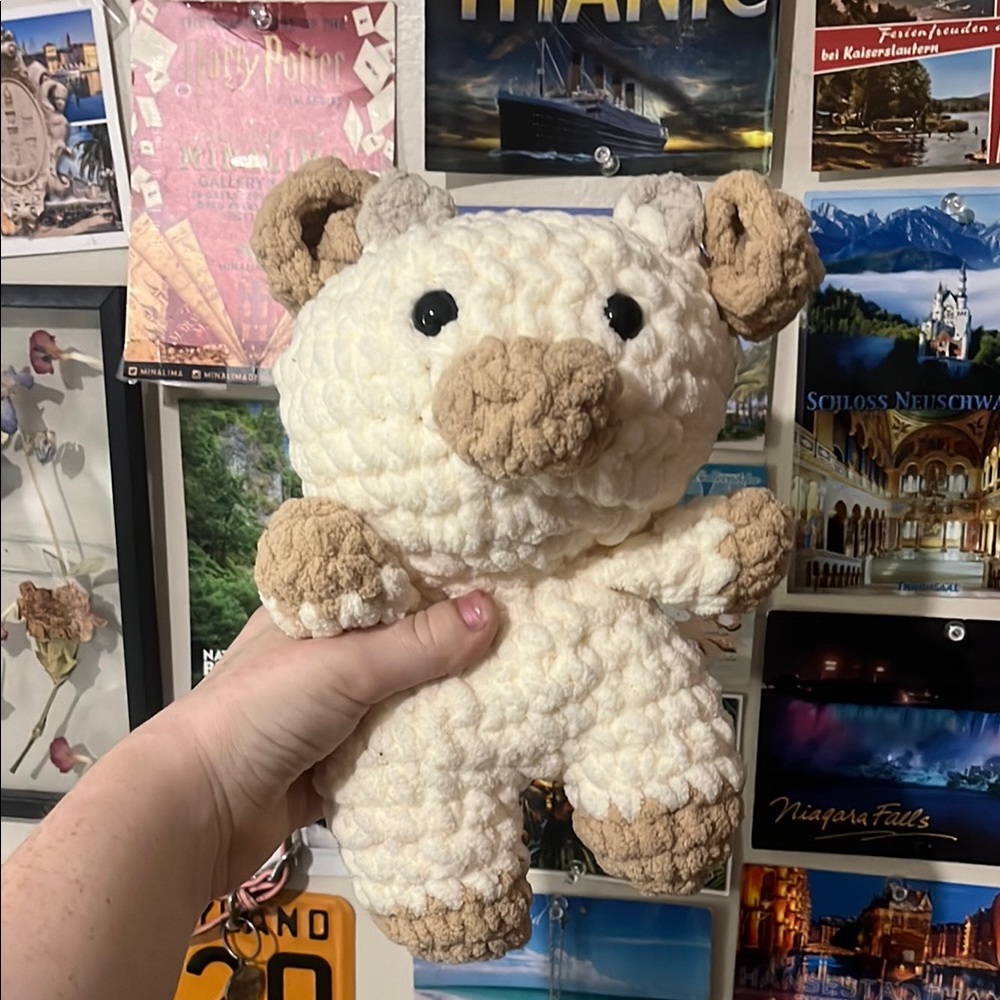Handmade Crocheted Cow plush